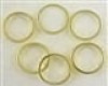 Gold Closed Ring 8mm